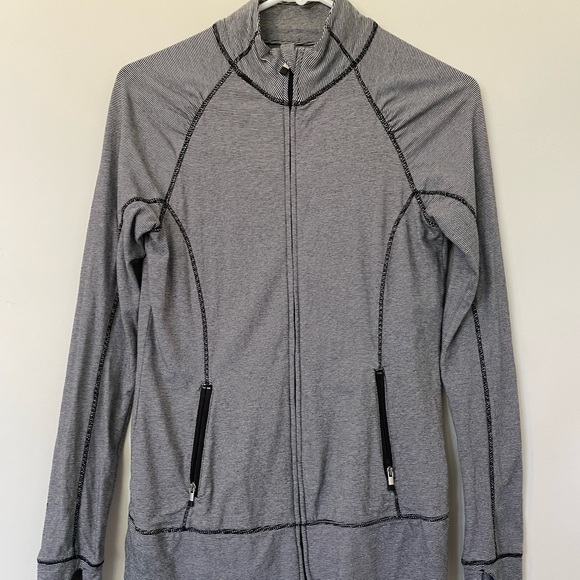 GREY GAP BODY DEFINE JACKET - Picture 1 of 8